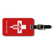 カスタムな医学の専門の荷物のラベル