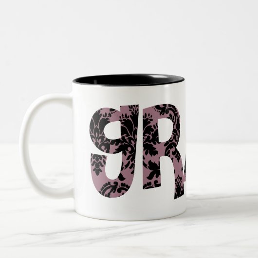 カスタムな卒業生の一流の卒業のギフトのマグ ツートーンマグカップ (左)