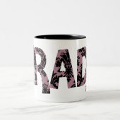 カスタムな卒業生の一流の卒業のギフトのマグ ツートーンマグカップ (中央)