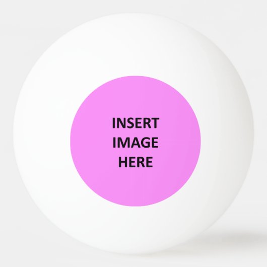 カスタムな卓球台のテニス・ボールのテンプレート 卓球ボール (正面)