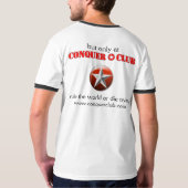 カスタムな危険は…起こります Tシャツ (裏面)