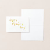 カスタムな原稿の幸せな母の日 箔カード (ディスプレー)