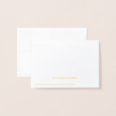 カスタムな原稿の幸せな母の日 箔カード (裏面封筒付き)