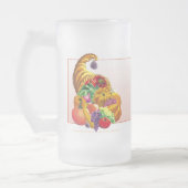 カスタムな収穫のマグ フロストグラスビールジョッキ (左)