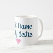 カスタムな叔母さんIs My Bestie Mug コーヒーマグカップ (正面右)