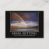 カスタムな名刺を置くゴール 名刺 (正面)