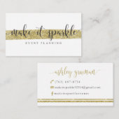 カスタムな名刺: それを光らせます 名刺 (正面/裏面)