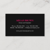 カスタムな名刺 名刺 (裏面)