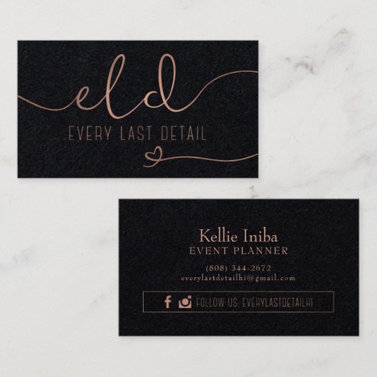 カスタムな名刺: 最後の詳細 名刺 (正面/裏面)