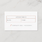 カスタムな名刺: JKの毛のデザイン 名刺 (裏面)