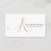 カスタムな名刺: JKの毛のデザイン 名刺 (正面)