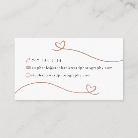 カスタムな名刺: Stephanieの区 名刺 (裏面)