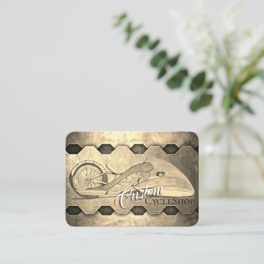 カスタムな周期の店 名刺 (スタンド正面)