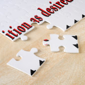 カスタムな困惑はあなた自身の写真を加えます ジグソーパズル (側面)