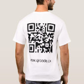 カスタムな基本的なTシャツ Tシャツ (裏面)