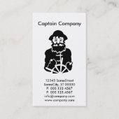 カスタムな大尉の会社 名刺 (正面)