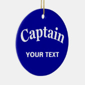 カスタムな大尉 セラミックオーナメント (右)