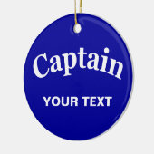 カスタムな大尉 セラミックオーナメント (左)