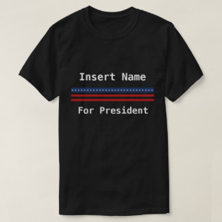 カスタムな大統領 Tシャツ