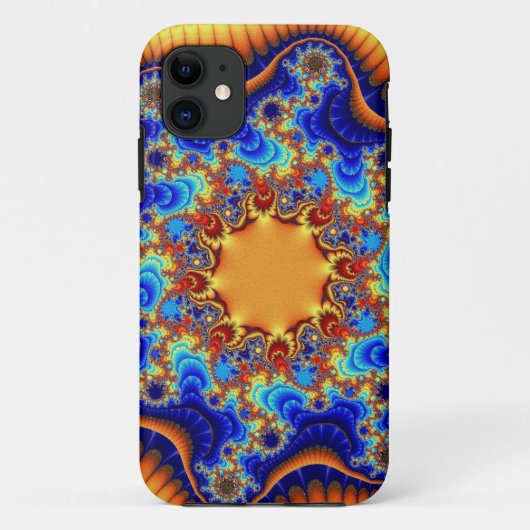 カスタムな天のFractalscopeのiPhone 5の場合 Case-Mate iPhoneケース (裏面)