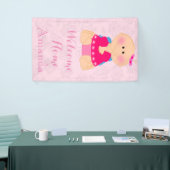 カスタムな女の子の\ \男の子 横断幕 (トレードショー)