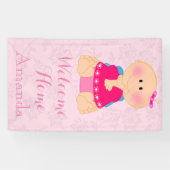 カスタムな女の子の\ \男の子 横断幕 (横)