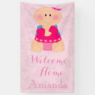 カスタムな女の子の\ \男の子 横断幕