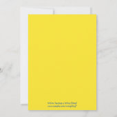 カスタムな子供のピエロの誕生会 招待状 (裏面)