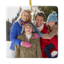 カスタムな家族写真のクリスマスの休日