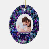 カスタムな家族写真 セラミックオーナメント (右)