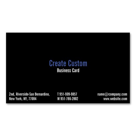 カスタムな専門のモダンなマグネティック・カードを作成して下さい マグネット名刺 (正面)