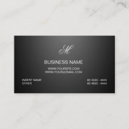 カスタムな専門のロゴのエレガントで豪華で黒い平野 名刺