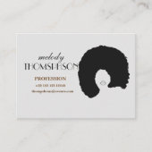 カスタムな専門カード 名刺 (正面)