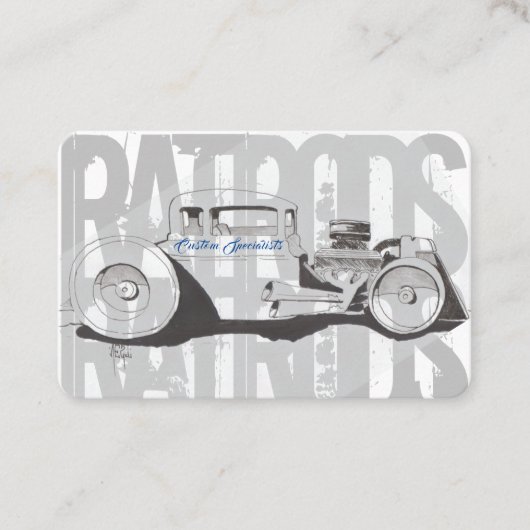 カスタムな専門家 名刺 (正面)