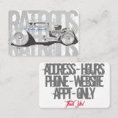 カスタムな専門家 名刺 (正面/裏面)