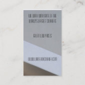 カスタムな急使カード 名刺 (裏面)