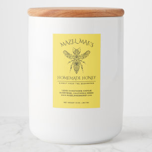 カスタムな手製の蜂蜜 フードラベル