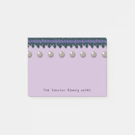 カスタムな文字および色の季節的な家族のノート ポストイット