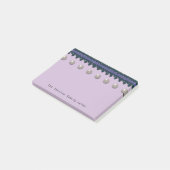 カスタムな文字および色の季節的な家族のノート ポストイット (アングル)