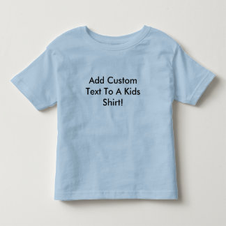 カスタムな文字が付いている幼児の信号器のワイシャツ トドラーTシャツ