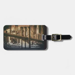 カスタムな文字のニューヨークシティの荷物のラベル ラゲッジタグ