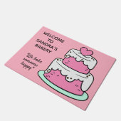 カスタムな文字のベーカリーのドア・マット ドアマット (アングル)