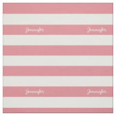 カスタムな文字は及び縞で飾ります ファブリック (見本)