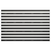 カスタムな文字は及び縞で飾ります ファブリック (ファットクウォーター)