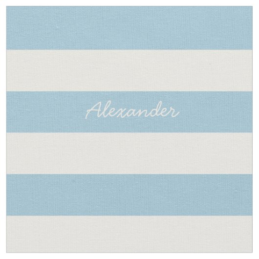 カスタムな文字は及び縞で飾ります ファブリック (クローズアップ)