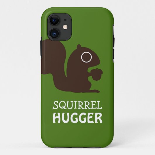 カスタムな文字を持つリス Case-Mate iPhoneケース (裏面)