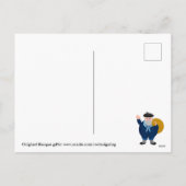 カスタムな文字、Olentzero Navidad/クリスマス場面: シーズンポストカード (裏面)