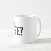 カスタムな文字COVEFEFEのコーヒー・マグ コーヒーマグカップ (正面右)