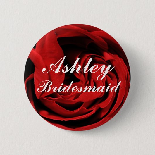 カスタムな新婦付添人IDボタン 缶バッジ (正面)