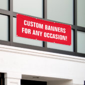 カスタムな旗およびシンボルや象徴はあなたの文字と印刷しました 横断幕 (ビルの外側)
